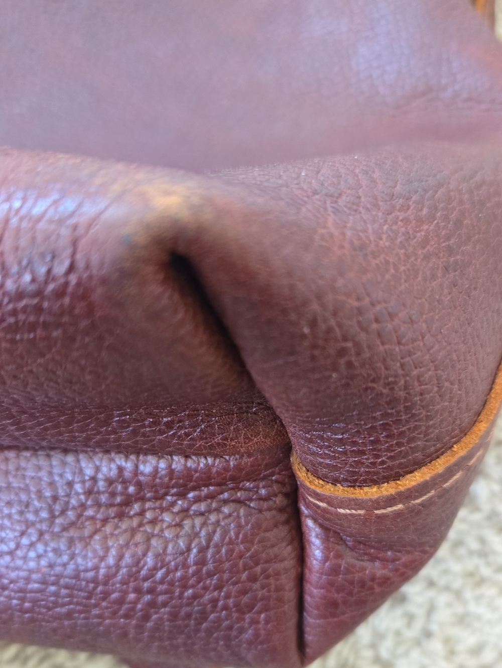 Portland Leather Mini Crossbody Zipper Tote - Picture 9 of 16